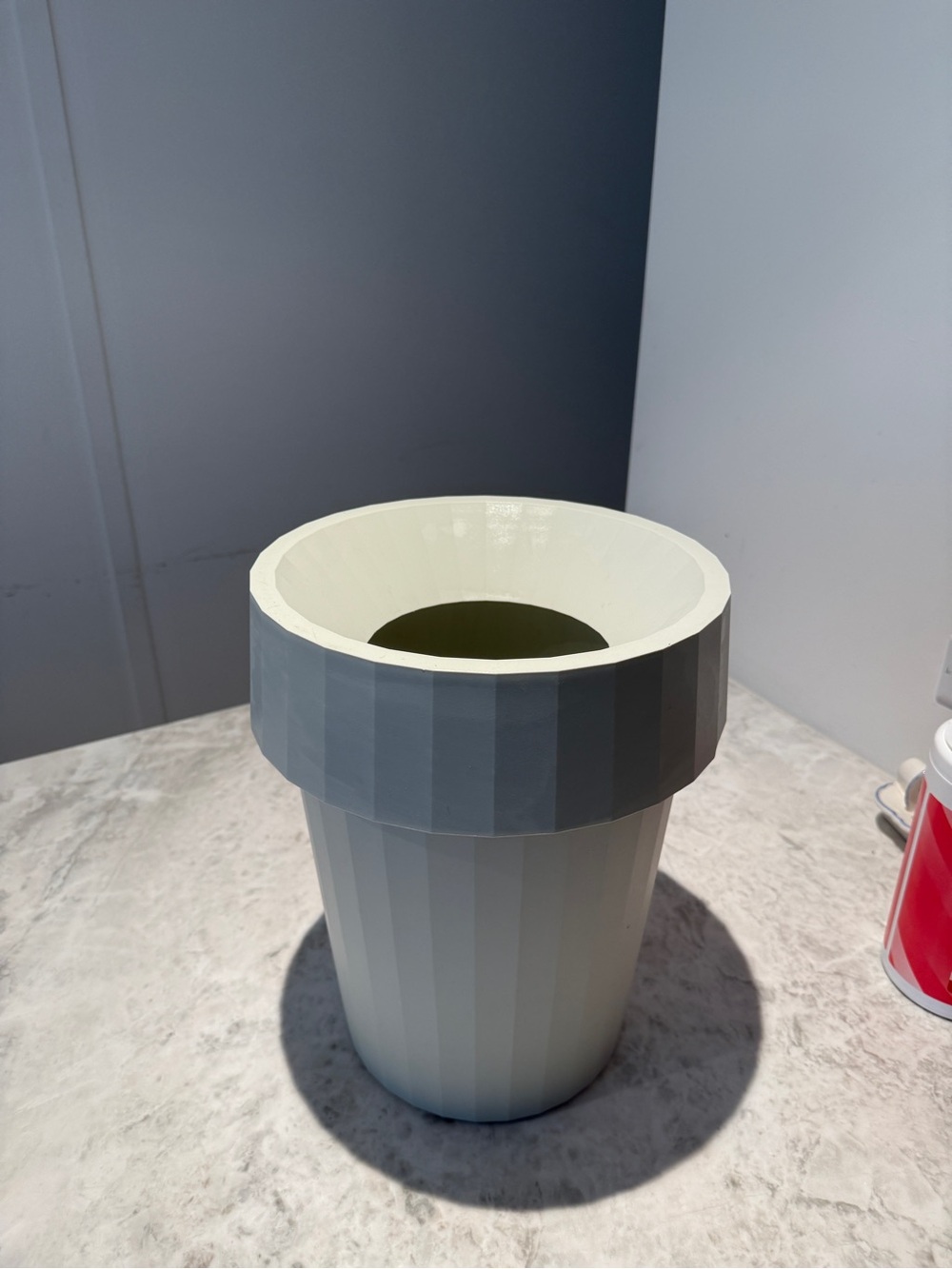 EUC HAY WASTEBASKET